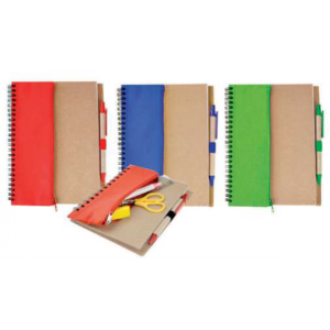 [Notebook] ECO Notebook with Pencil Case - ENB3840
